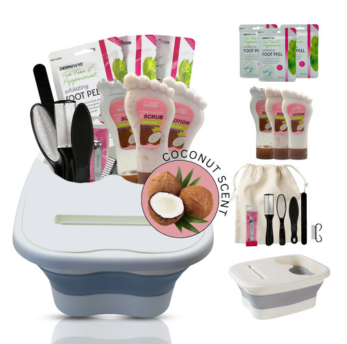 Ultimatives fußpflege spa set - ultimatives,